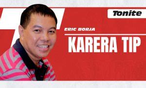 karera tips ni eric borja april 20, 2024|METRO TURF KARERA TIPS .